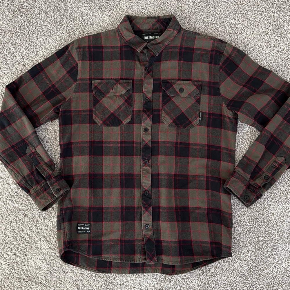 Fox Men's Plaid Shirt